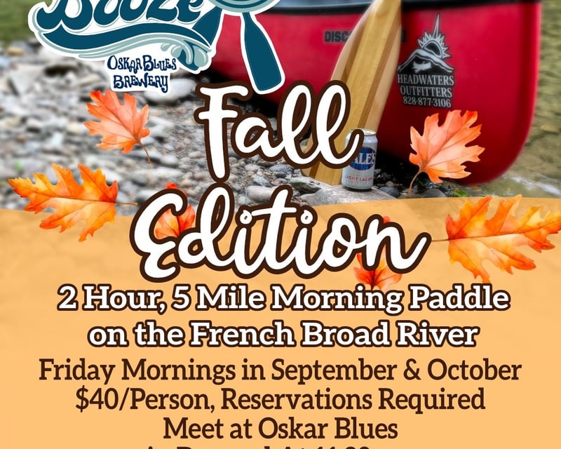 Fall French Broad River Paddle