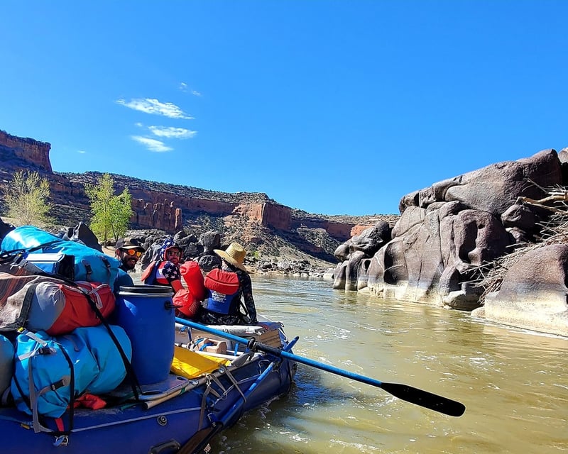 3-Day Ruby Horsethief Canyon Rafting Trip