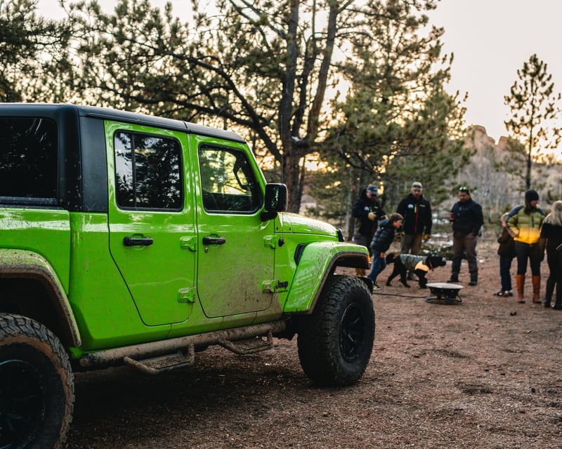 Self-Drive Guided Jeep Tour in Pike National Forest