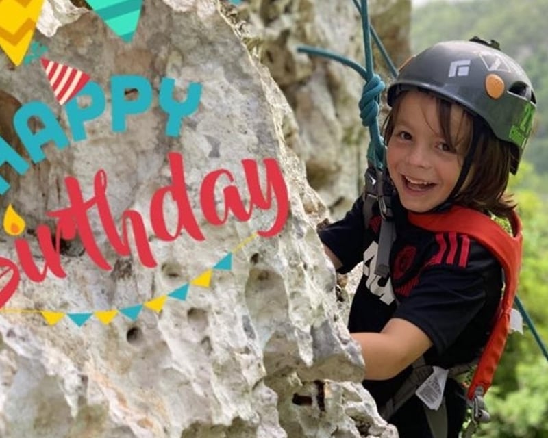 Private Rock Climbing Birthday Party in Vega Baja
