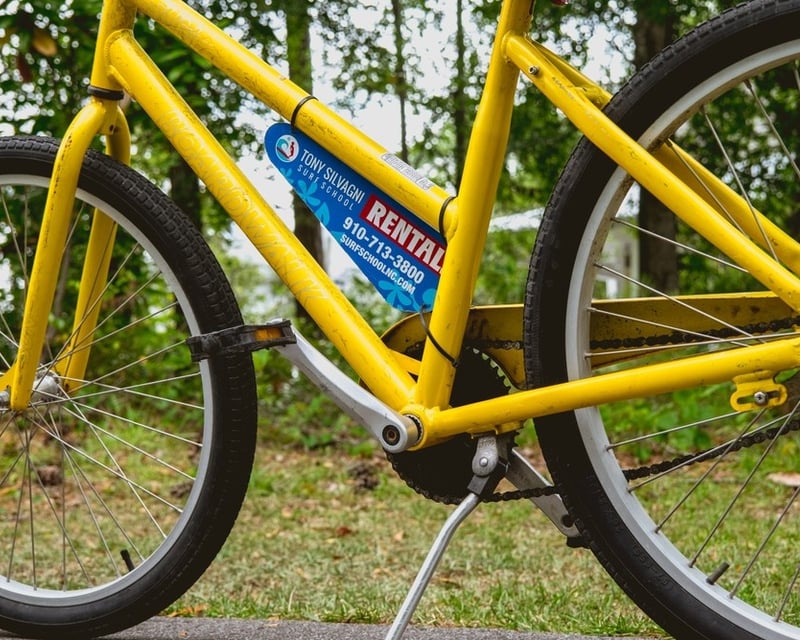 Carolina Beach Cruiser Bike Rental With Child Seat