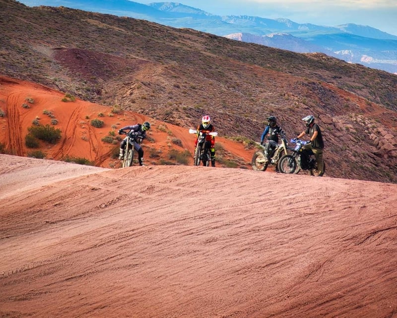 Private Electric Dirt Bike Ride in Long Valley