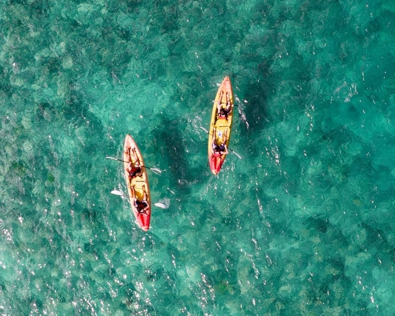 Kailua Bay Guided Kayak Tour to Popoia Island