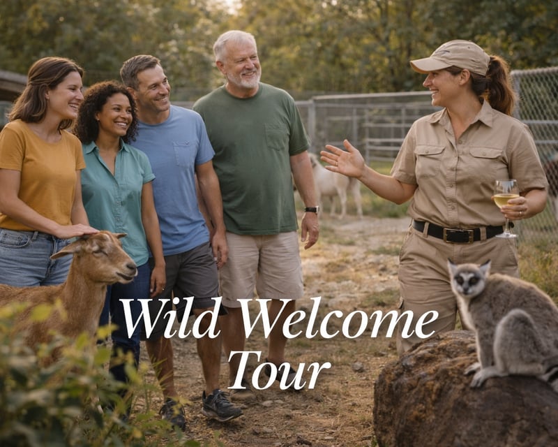 Guided Animal Sanctuary Walking Tour in Alva, FL