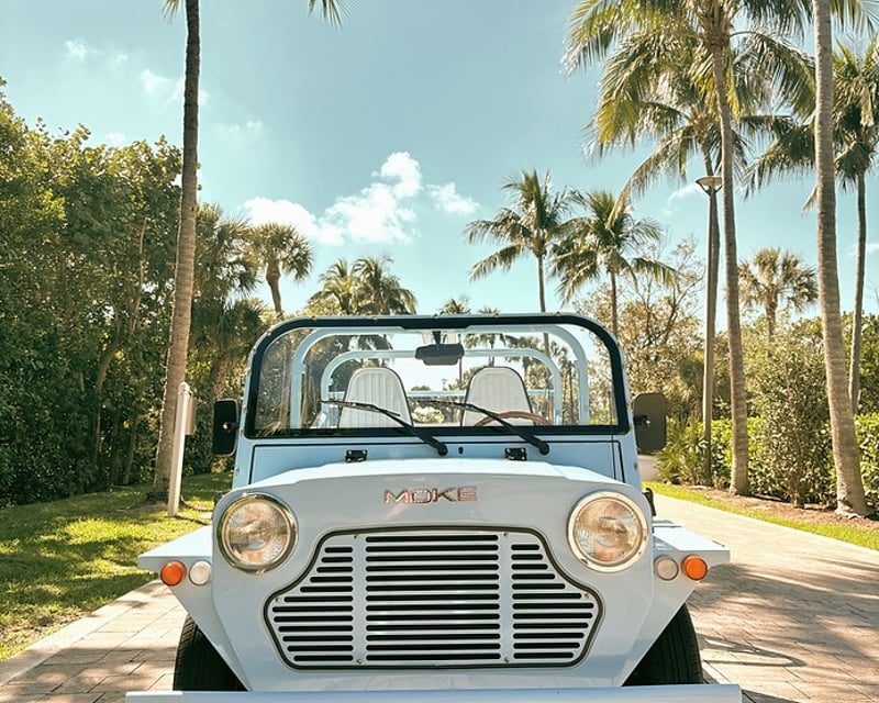 Blue Moke Beach Buggy Rental in Jupiter