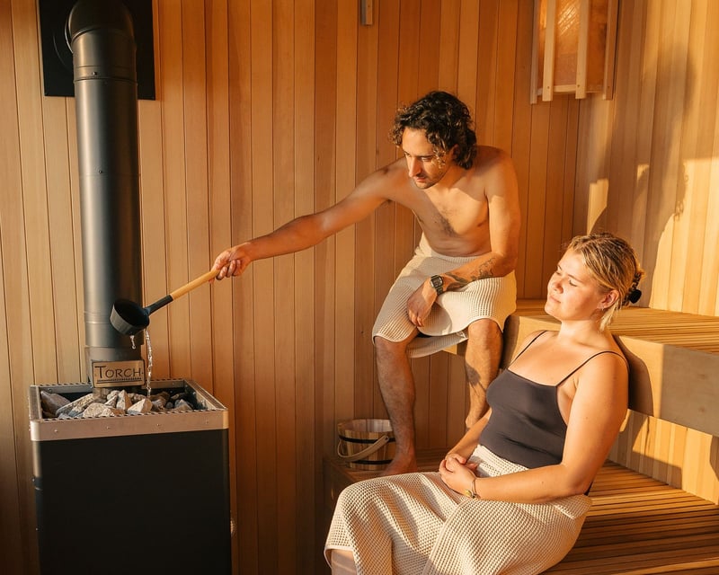Floating Sauna & Cold Plunge on Bellingham Bay