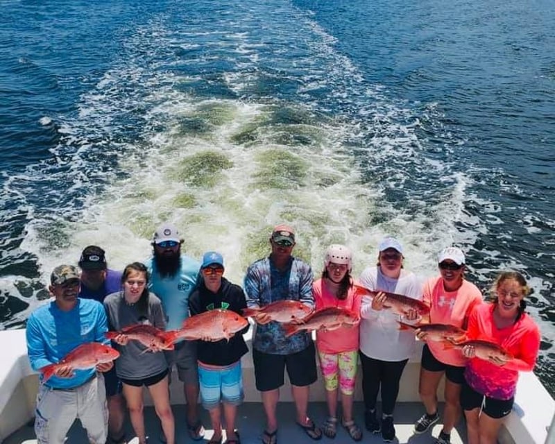 Shared Deep Sea Fishing Charter in Orange Beach