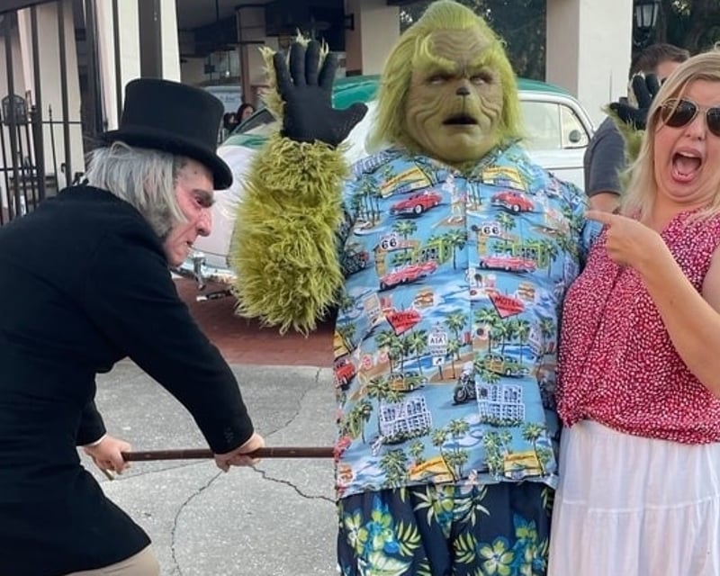 Grinch Nights of Lights Shuttle Ride in St. Augustine