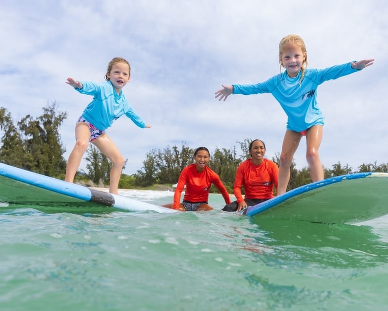 Kids & Adult Surf Lessons in Kapolei, Oahu