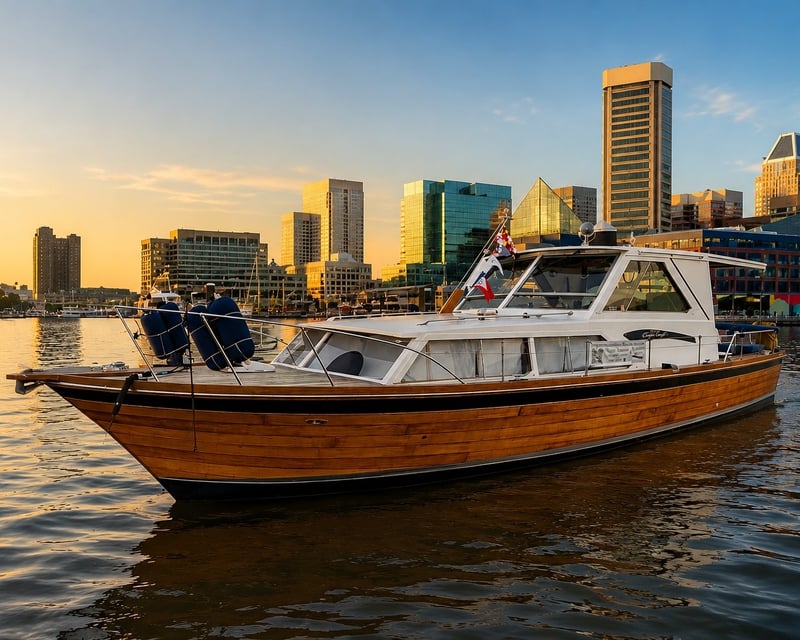 Private Classic Yacht Cruise on Baltimore's Inner Harbor