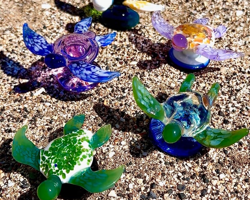Flameworking Glass Class in Makawao
