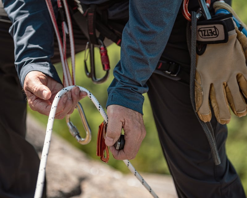 Learn Top Rope Anchor Building With a Private Climb