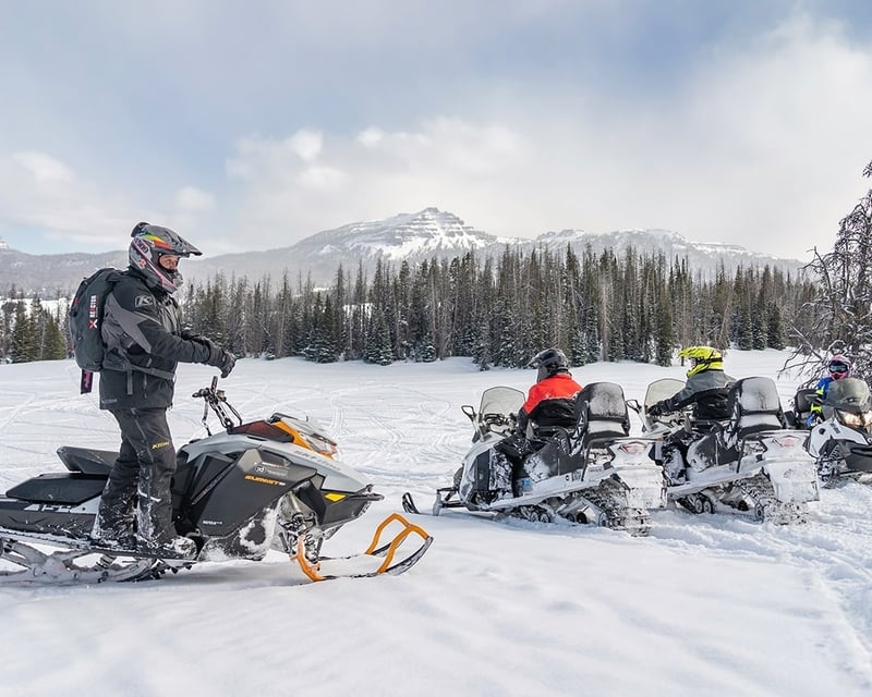 Jackson 2-Hour Guided Snowmobile Tour