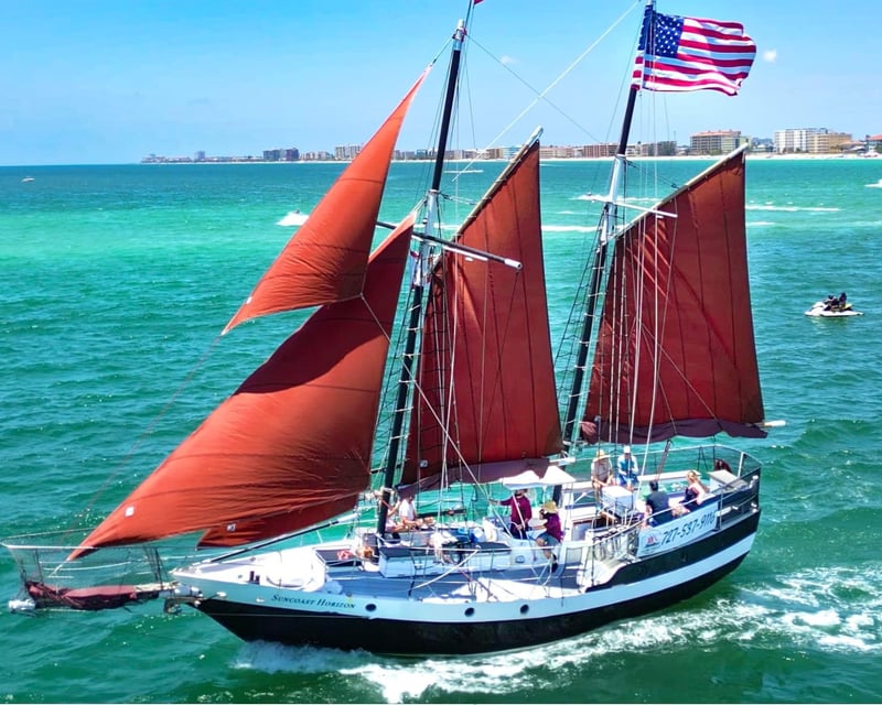 Classic Schooner Sailing Cruise in Treasure Island