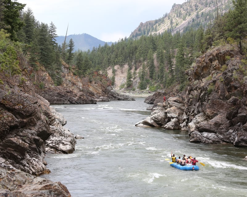 Raft the Clark Fork River Scenic Guided Trip