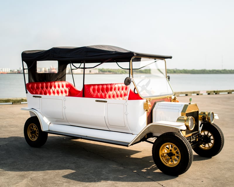 Model T-Inspired Electric Cart Rental in Galveston