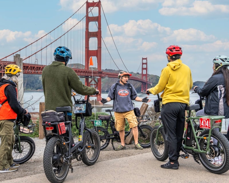 Golden Gate Bridge Guided Bike Tour