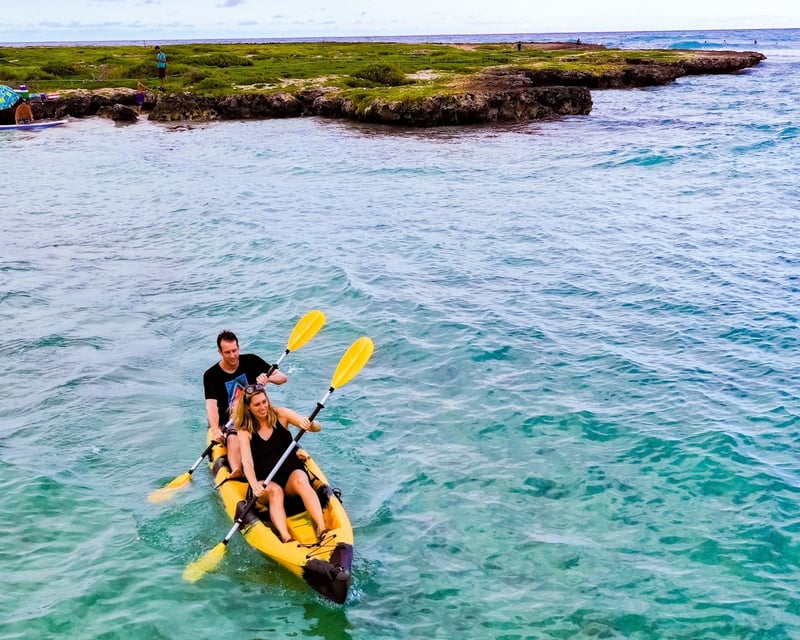 Self-Guided Kayaking in Kailua Bay & Popoia Island
