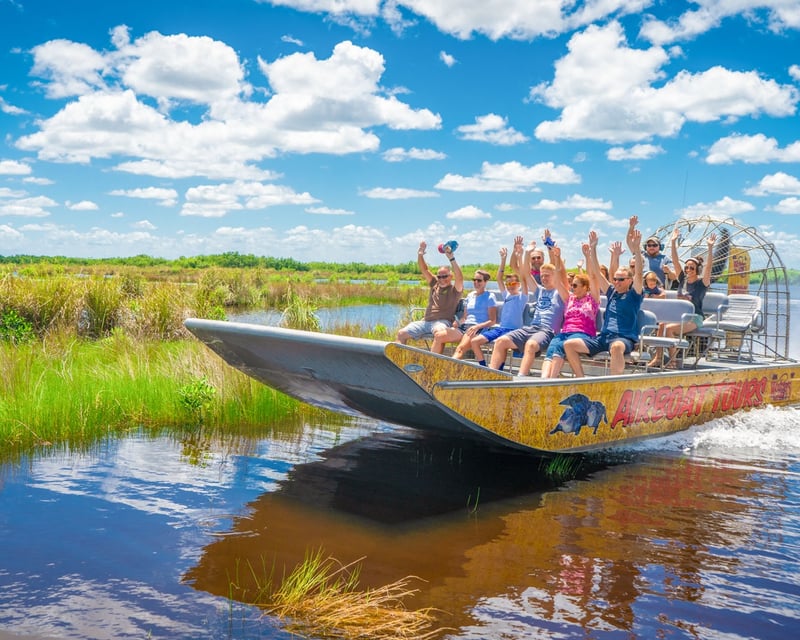 Explore the Everglades on a 30-Minute Airboat Tour