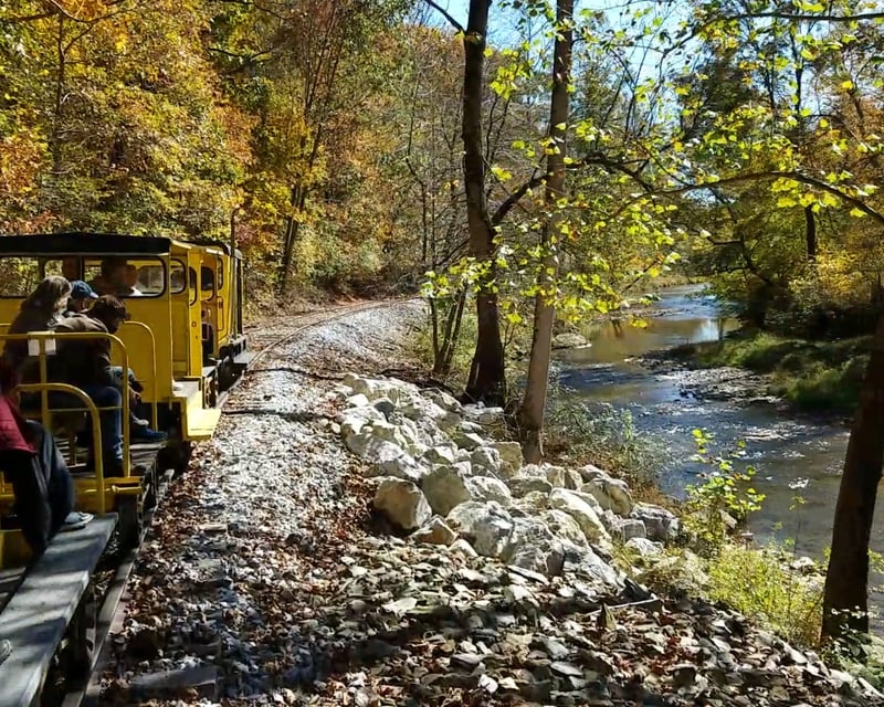 Fall Foliage Motorcar Train Ride in Airville, PA