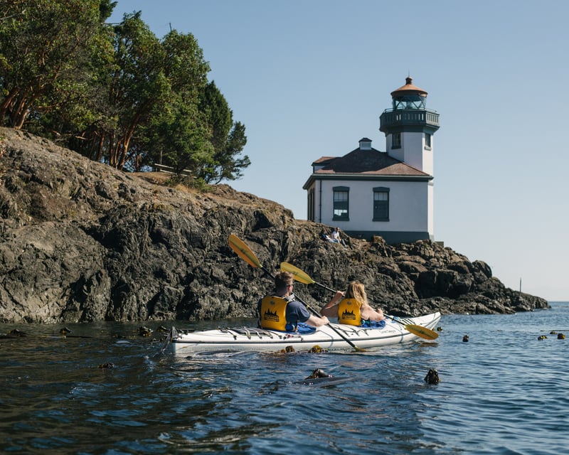 Half-Day West Side Sea Kayak Tour on San Juan Island