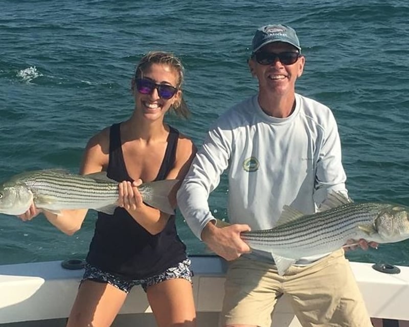 Private 30' Inshore Fishing Charter in Nantucket