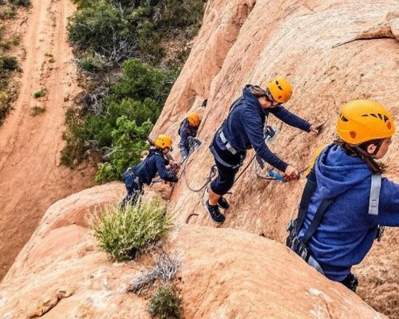 Red Rock Via Ferrata Climbing Course in Moab