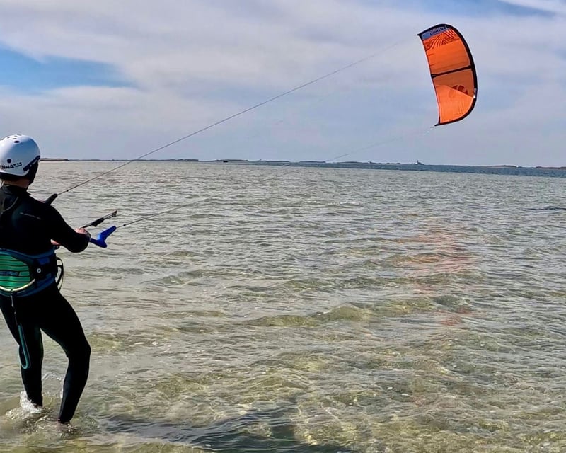 Group Kiteboarding Lessons by Boat on North Padre Island
