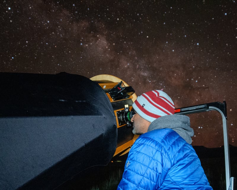 Private Telescope Stargazing in Grand Teton National Park