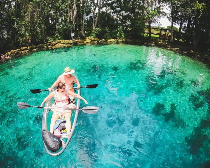 Guided Clear Kayak Springs Tour in Crystal River