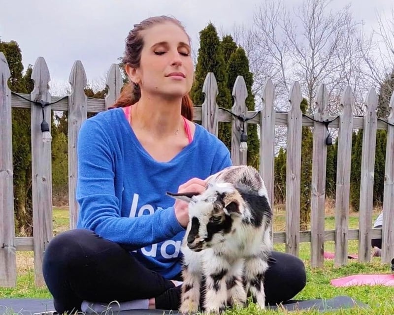 Baby Goat Yoga & Bottle Feeding in Ambler, PA