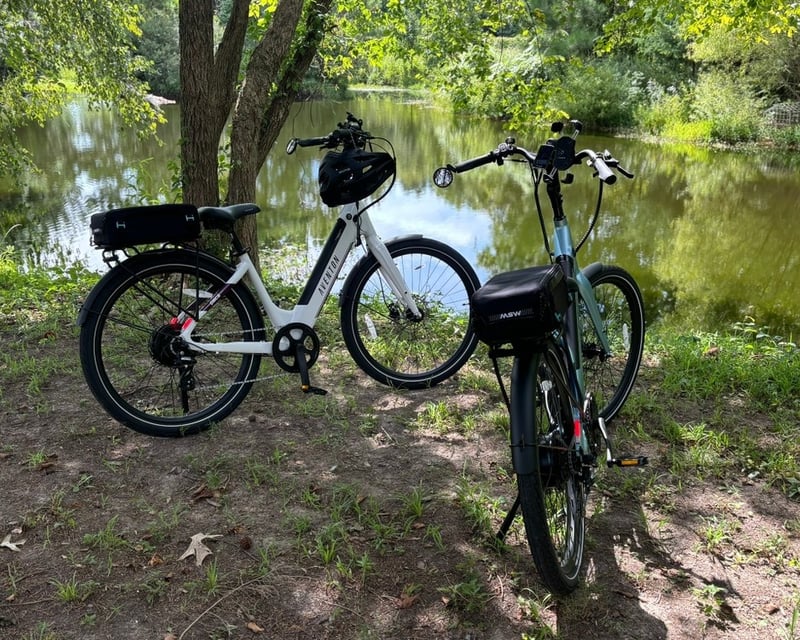 24-Hour E-Bike Rental at Historic Powhatan, Williamsburg
