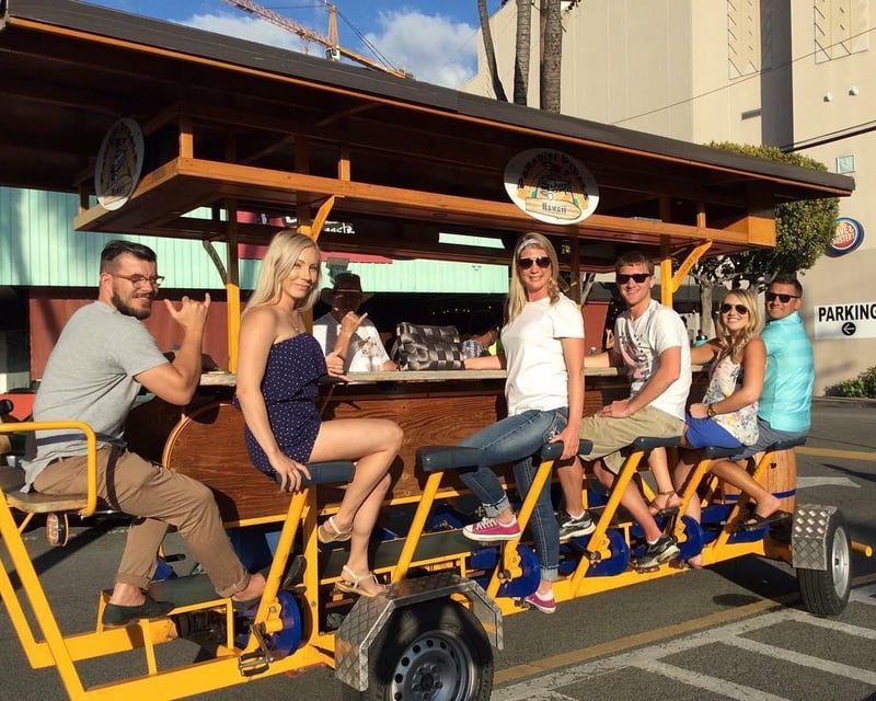 Pedal Brewery Tour in Kaka'ako Honolulu