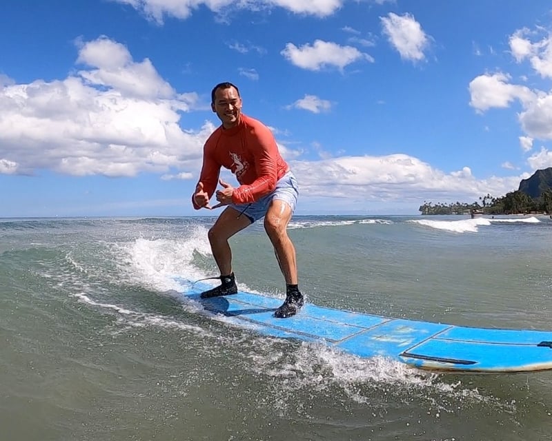 Intermediate Guided Surf Tour on Oahu North Shore