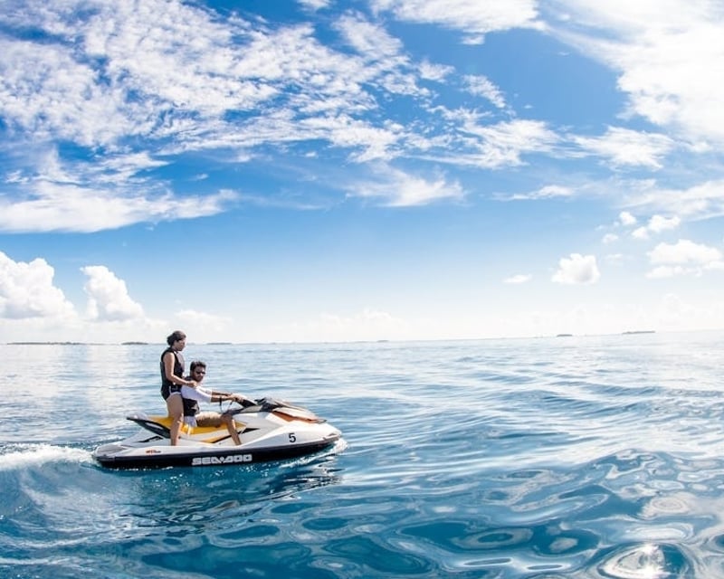 Miami Jet Ski Rental with Downtown Skyline Views