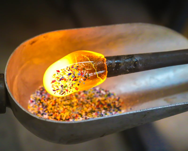 Make Your Own Glass Keepsake Glassblowing Class in Asheville