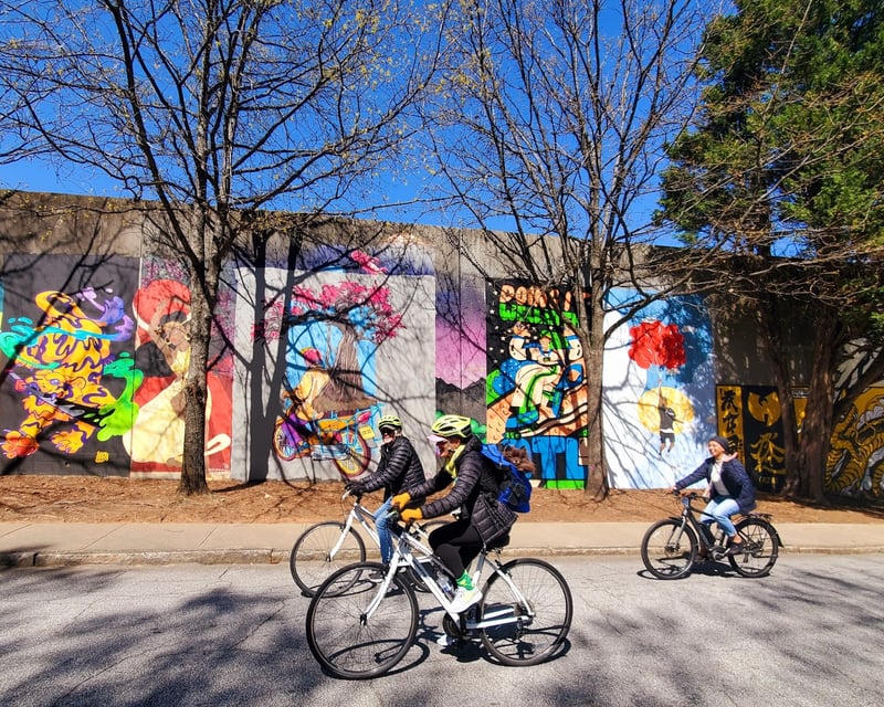 Atlanta BeltLine Bike Tour with Street Art