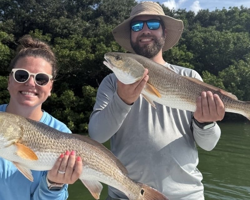 Clearwater Inshore Fishing Charter for Redfish & Snook