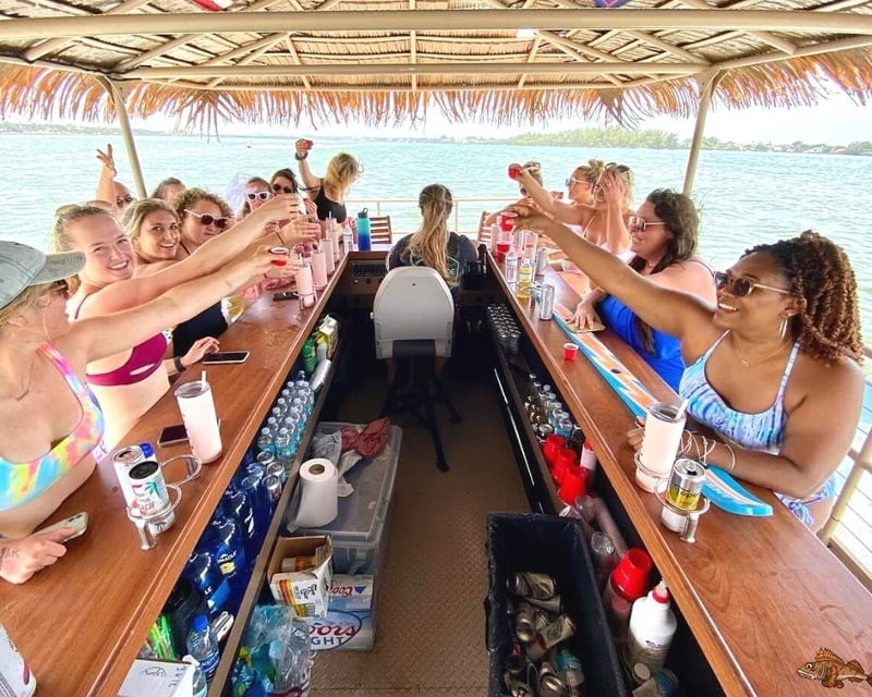 Cruise Ocean City on a 1.5-Hour Tiki Boat Charter