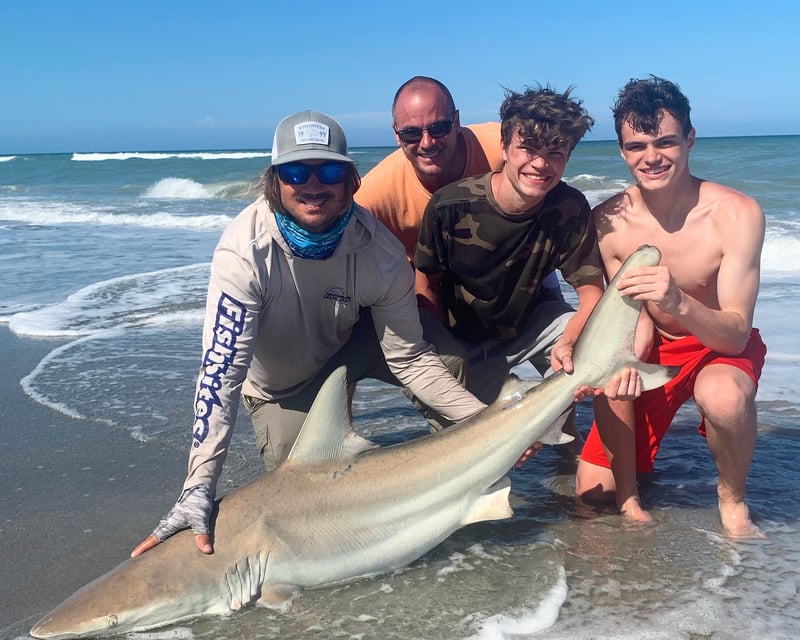 Guided Shark & Surf Fishing in Melbourne Beach