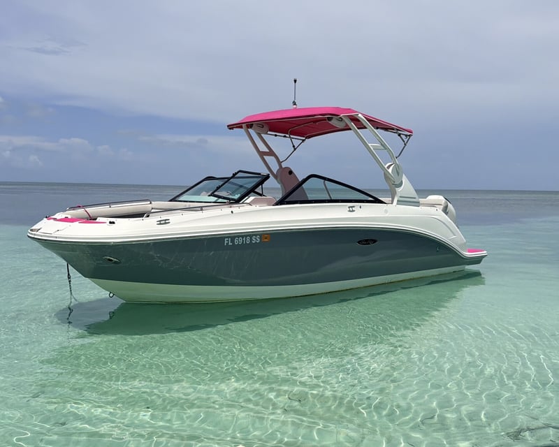 Private Sandbar Boat Charter in Key West
