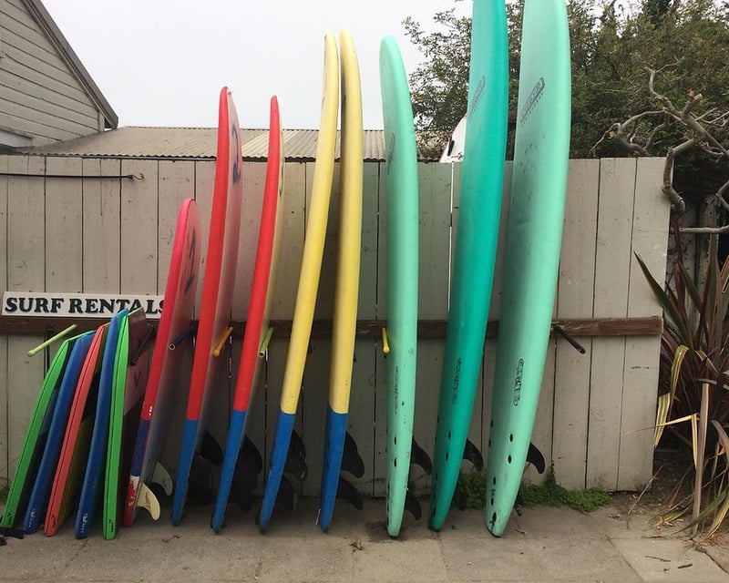 Full-Day Surfboard Rental in Stinson Beach