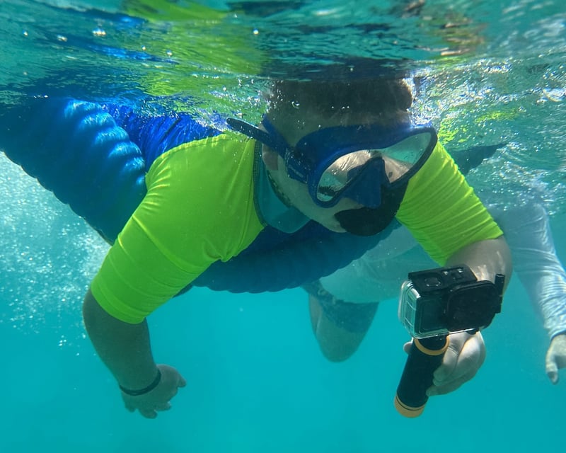 Full-Day Underwater Action Camera Rental in Fajardo