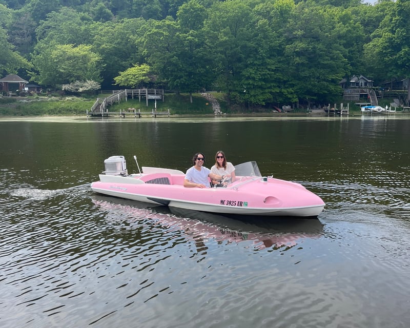 1957 Retro Boat Rental in Saugatuck