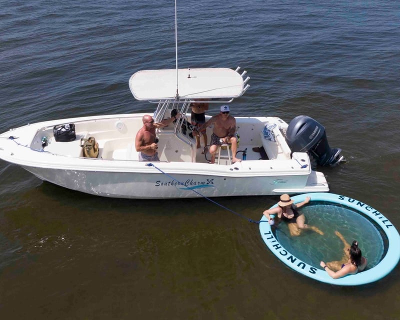 Private Charleston Harbor Cruise & Shark Tooth Beach Stop