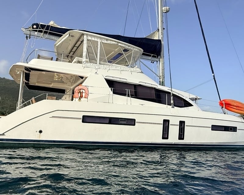 Private Half-Day Catamaran Snorkel Charter in St. Thomas