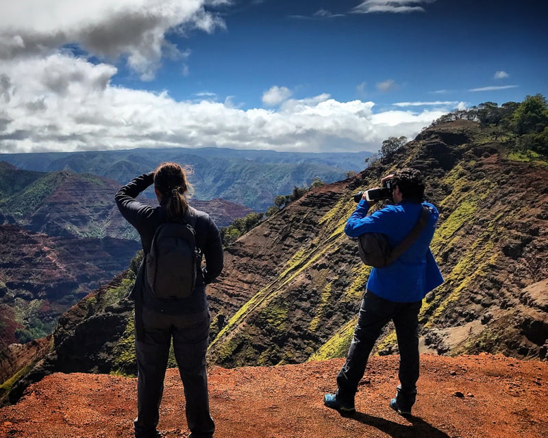 Private Kauai Helicopter Tour & Waimea Canyon Hike