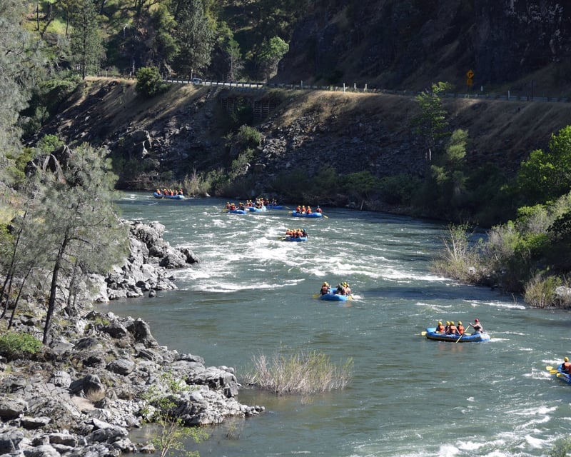 Half-Day Guided Rafting Trip in Junction City