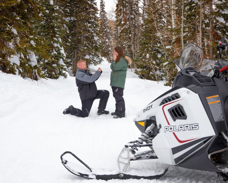 Full-Day Self-Guided Snowmobile Tour at Daniels Summit