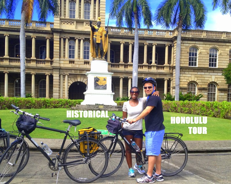 14-Mile Historic Honolulu Bike Tour from Waikiki